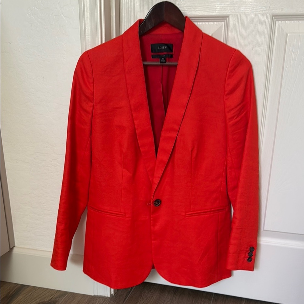 J. Crew woman linen blazer